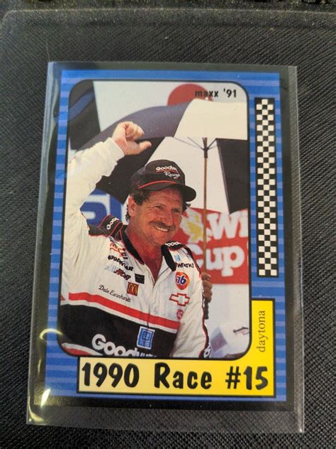 Maxx 91 nascar cards value - 1991 Maxx Racing Cards. Cardbase Index: 10,000. Performance percent: Cards in set: 261. Tracked cards in set: 296. Find on eBay. Change in value. No data. Additional Metrics …